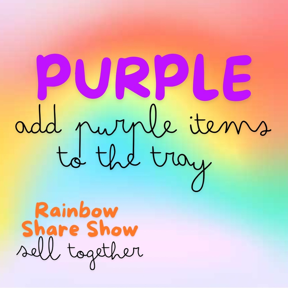 Purple items!!!